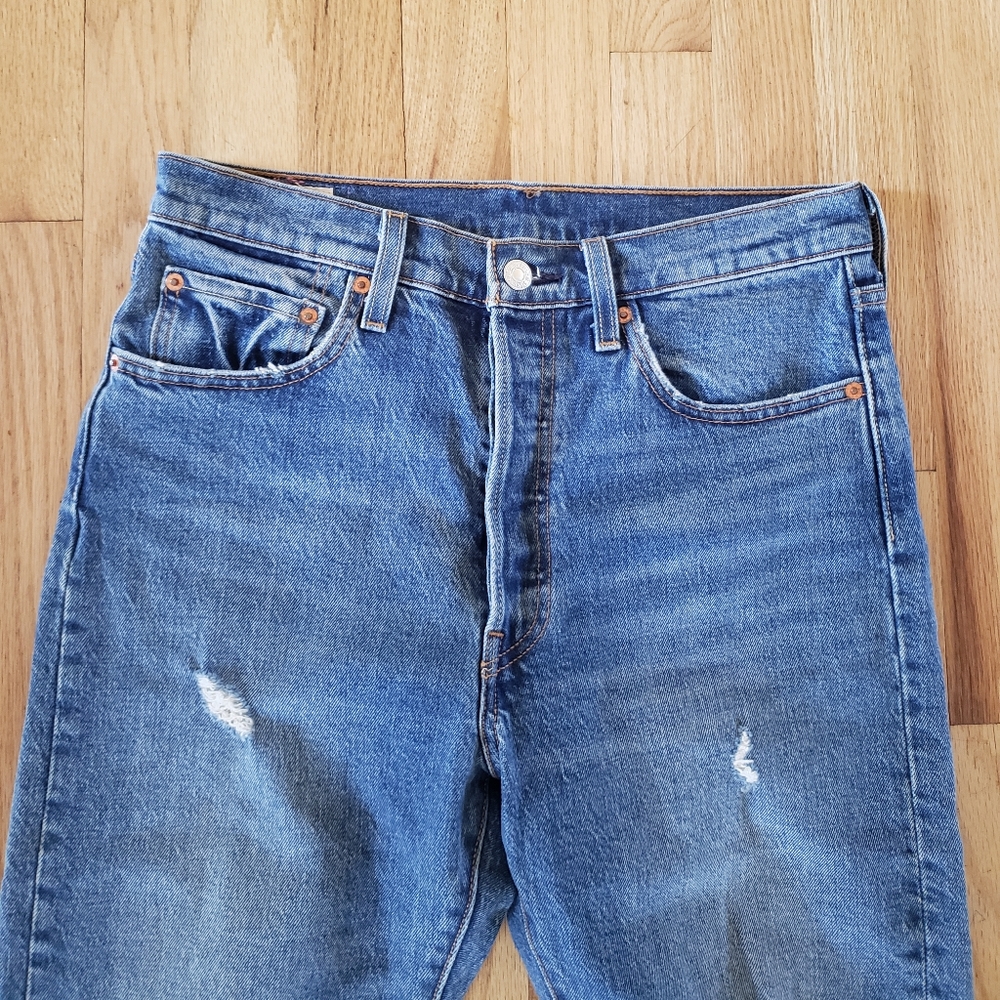 Levis 501 women's Jeans - size 28 - Picture 2 of 14